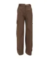 P.a.r.o.s.h Belt Loop Casual Pants In Animal Print
