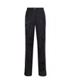 P.a.r.o.s.h Belt-loop Casual Pants In Black