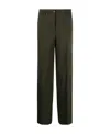 P.a.r.o.s.h Belt Loop Casual Pants In Black