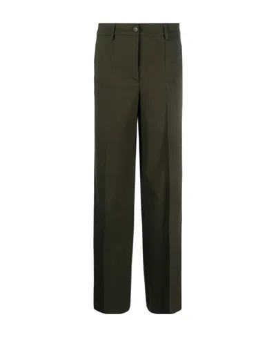 P.a.r.o.s.h Belt Loop Casual Pants In Black
