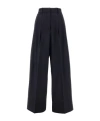 P.a.r.o.s.h Belt-loop Casual Pants In Black