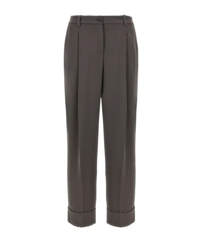 P.A.R.O.S.H BELT-LOOP CASUAL PANTS