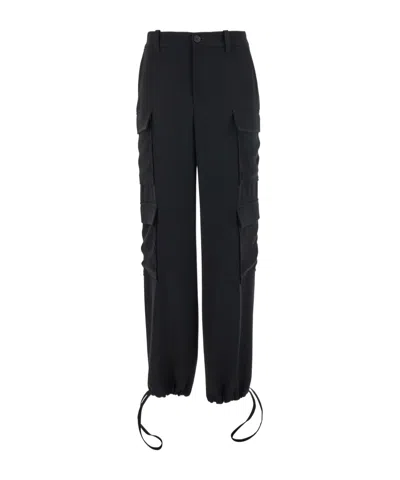 P.A.R.O.S.H P.A.R.O.S.H. POKER MULIT-POCKET STRAIGHT-LEG TROUSERS