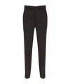 P.a.r.o.s.h Belt-loop Casual Pants In Black