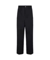 P.a.r.o.s.h Patch-pockets Virgin Wool-blend Trousers In Blue