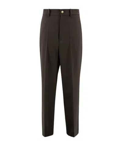 P.a.r.o.s.h Belt Loop Casual Pants In Gray