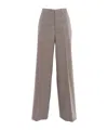P.a.r.o.s.h Pleated Trousers In Gray