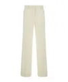 P.a.r.o.s.h . Wide-leg Pantalone With Tailored Finish In Nude