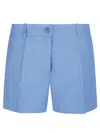 P.a.r.o.s.h Belt-loop Shorts In Blue