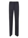 P.a.r.o.s.h Belt Loop Trousers In Black