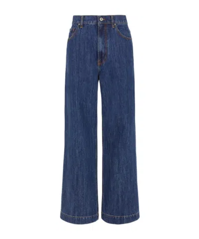 P.a.r.o.s.h Belt Loops Jeans In Blue