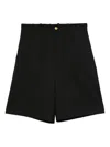 P.a.r.o.s.h Belt-loops Shorts In Black