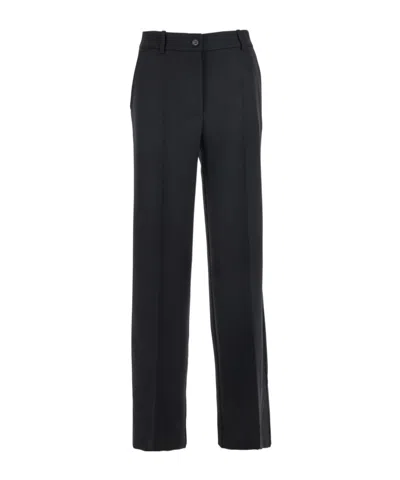 P.a.r.o.s.h Belt Loops Slacks In Black