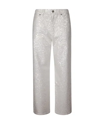 P.a.r.o.s.h Belt Loops Slacks In Gray