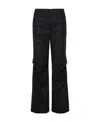 P.a.r.o.s.h Belt Ring Casual Pants In Black