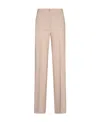 P.a.r.o.s.h Liliux Stretch Wool Trousers In Nude