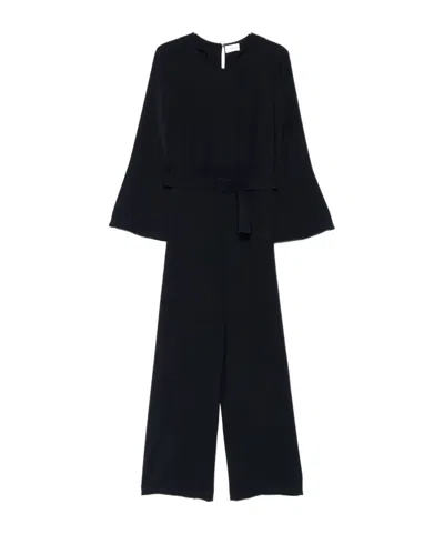 P.A.R.O.S.H BELTED BELL-SLEEVE JUMPSUIT