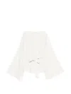 P.a.r.o.s.h Belted Blouse In White