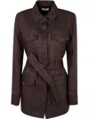 P.a.r.o.s.h Jacket In 褐色