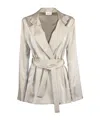 P.a.r.o.s.h . Belted Jacket In Pattern