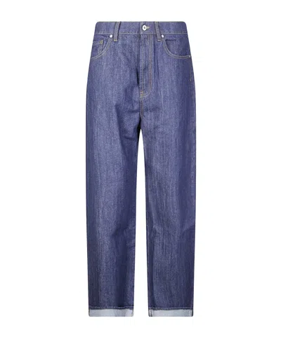 P.a.r.o.s.h Belt-loop Jeans In Blue