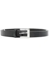 P.a.r.o.s.h Parosh Premium Leather Belt Accessory In Multicolor