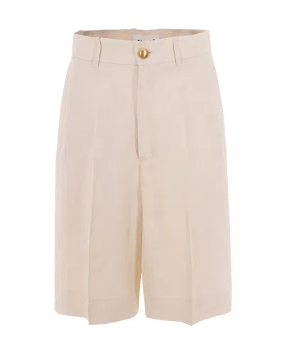 P.a.r.o.s.h Bermuda Lino Crema