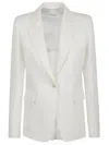 P.a.r.o.s.h Betulla Blazer In Panna