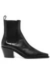 P.a.r.o.s.h Parosh Black 65mm Pull-on Boots In Black