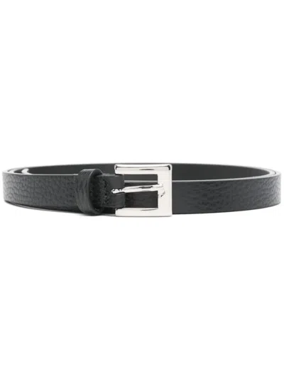 P.A.R.O.S.H BLACK CLASSIC BUCKLE BELT