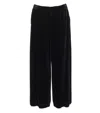 P.a.r.o.s.h Black Loose Elasticated Pants In Black