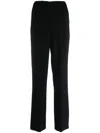 P.a.r.o.s.h Poker Elasticated Track Pants In Black