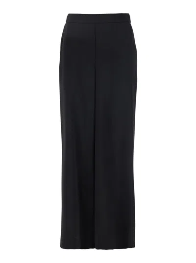 P.a.r.o.s.h Black Relaxed Flat Front Pants