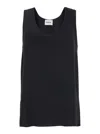 P.a.r.o.s.h Parosh Knitted Top In Black