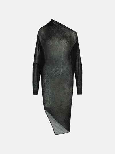 P.a.r.o.s.h Black Viscose Blend Dress