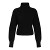 P.a.r.o.s.h Parosh Black Wool Sweater In Black