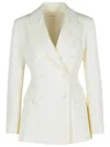 P.a.r.o.s.h Raisa Blazer In Beige