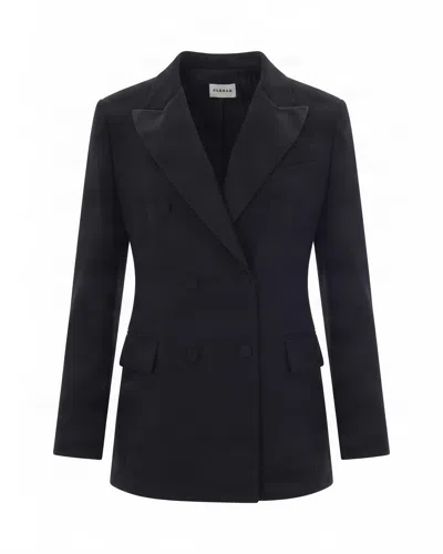 P.a.r.o.s.h Blazer Doppiopetto Nero In Black