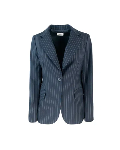 P.A.R.O.S.H LIBRA BLUE BLAZER
