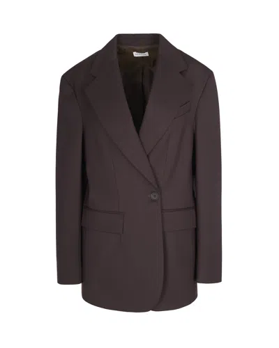 P.A.R.O.S.H BLAZER MONOPETTO TESTA DI MORO