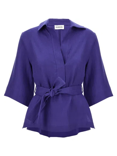 P.a.r.o.s.h Blitz Shirt, Blouse In Purple