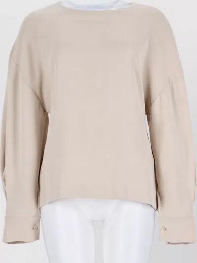 P.a.r.o.s.h Blouse In Neutral