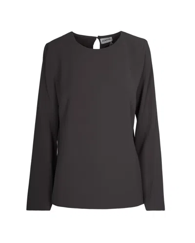 P.a.r.o.s.h Blusa Morbida Stone In Black