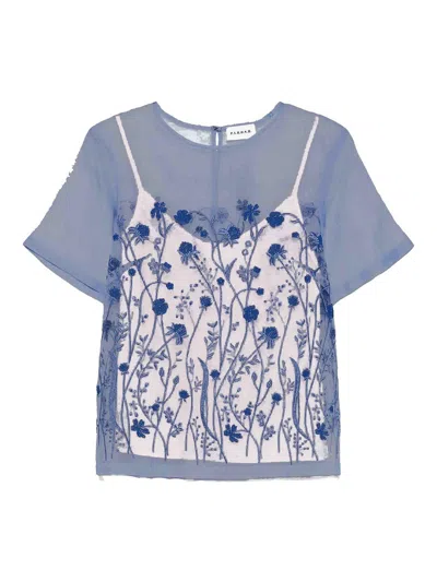 P.a.r.o.s.h Blouse Source In Blue