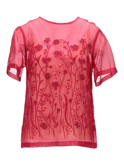 P.a.r.o.s.h Blouse Source In Red