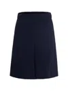 P.a.r.o.s.h Midnight Blue Technical Bermuda Shorts In Blue