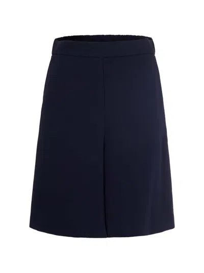 P.A.R.O.S.H BLU NOTTE ELASTICATED SHORTS
