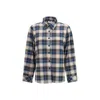 P.a.r.o.s.h Blue Cotton Pattern Shirt