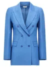 P.a.r.o.s.h Single-breasted Blazer Blazer And Suits In Light Blue
