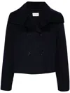 P.a.r.o.s.h Wool Coat In Blue